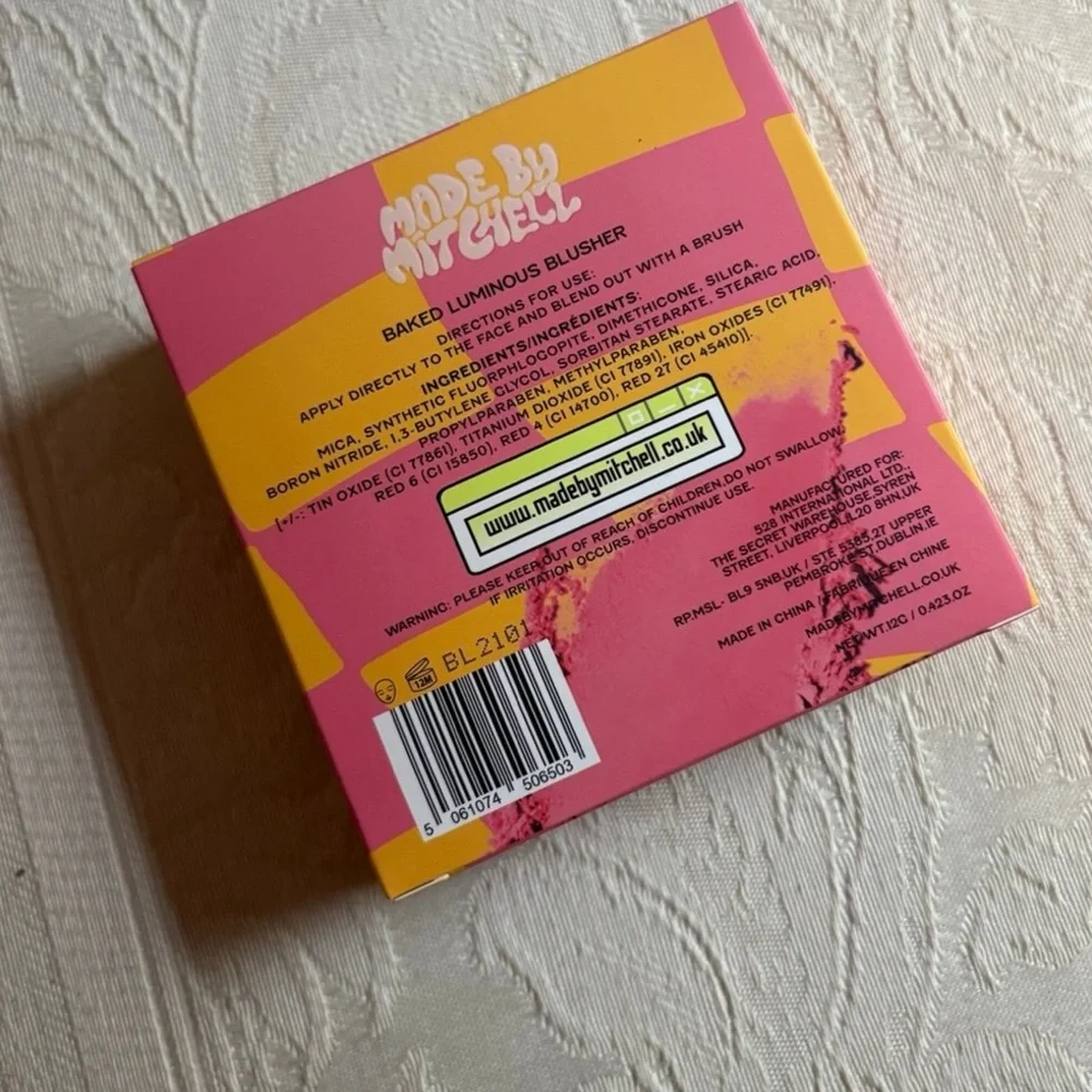 Made By Mitchell Blursh Pods Baked Blush Pure Imagination & Brush Bundle BNIB